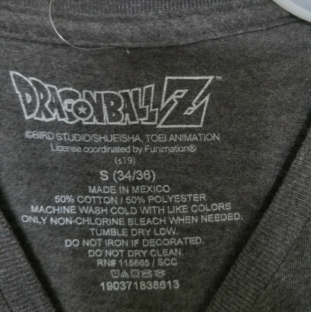 Sold! NWT Dragonball Z Shirt - Picture 3 of 3